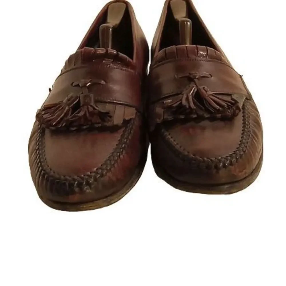 Johnston & Murphy Hayes Kilty‎ Tassel Loafers Men's Size 10